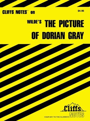 cover image of CliffsNotes on Wilde's The Picture of Dorian Gray